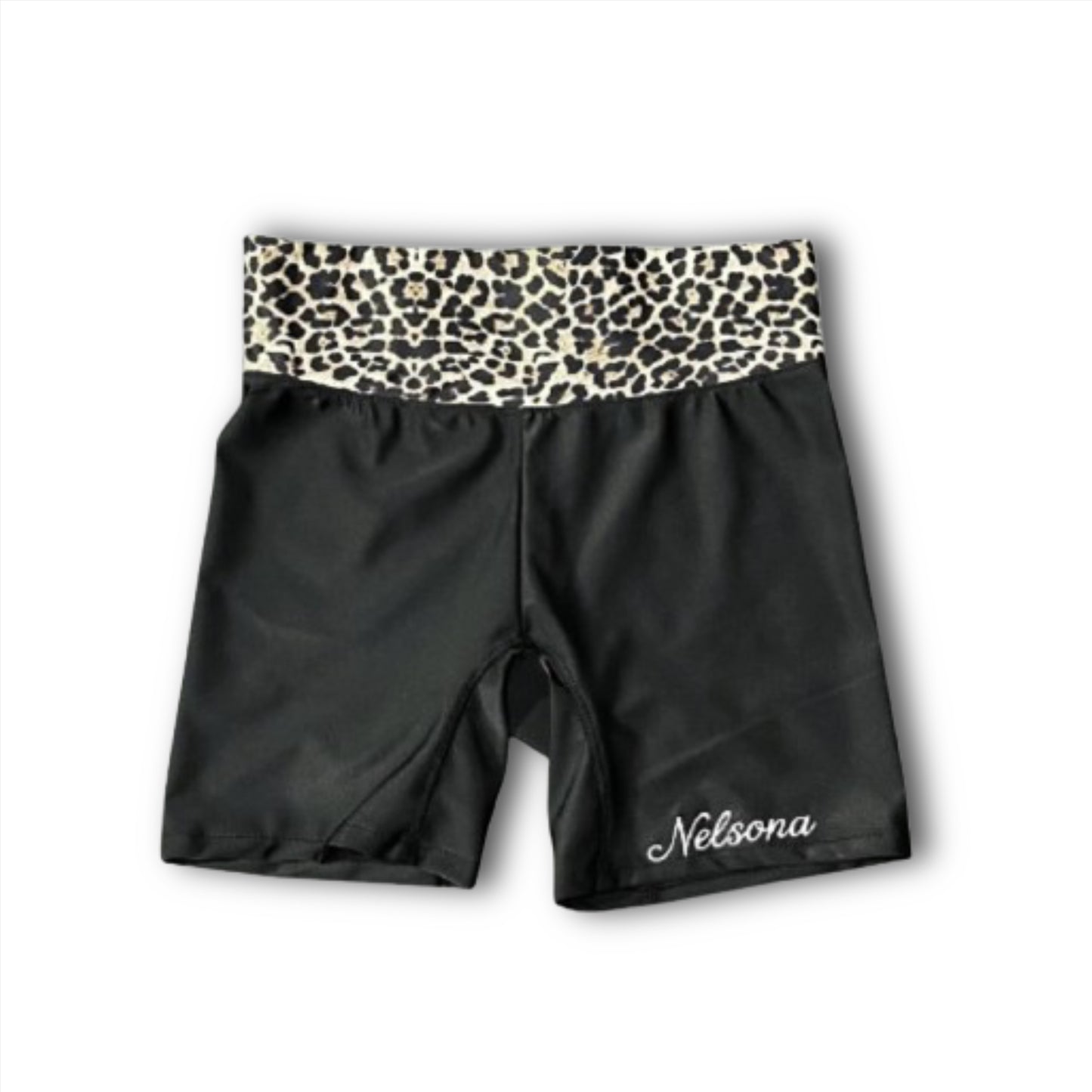 Black Leopard Print 2 Piece Set
